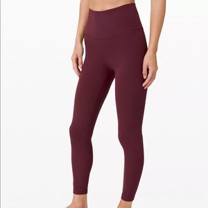 Lululemon 25” Cassis Align Leggings